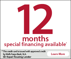 12 Months Special Financing