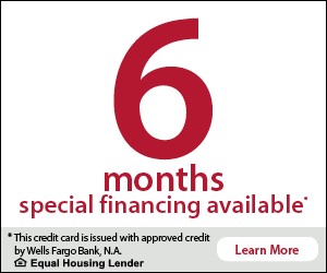 6 Months Special Financing